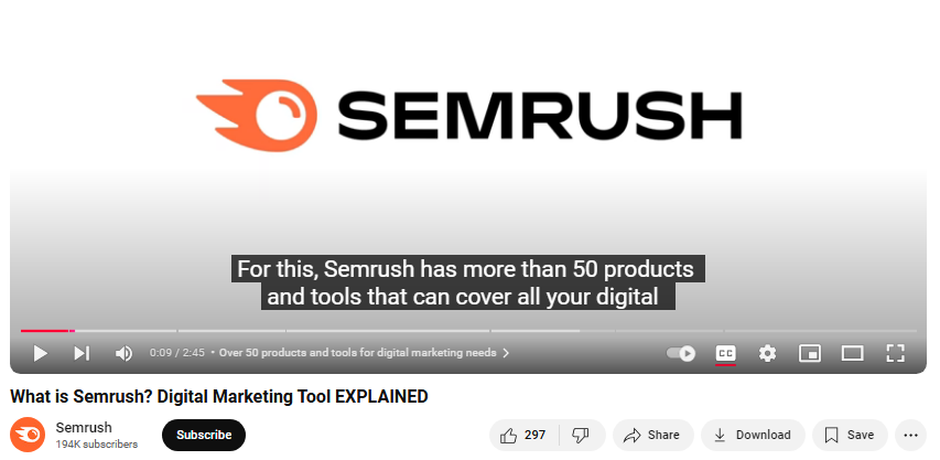 YouTube SEO Kaise Kare - 15+ Helpful Tips 3 Good title example for YouTube video Semrush